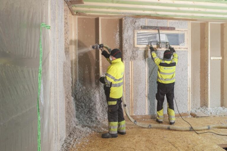 Ekovilla blowin loose fill insulation for ceilings, floors and walls Puuinfo