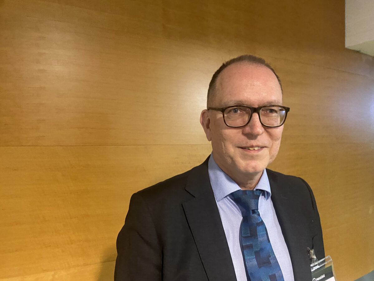 Uute Scientific Oy:n toimitusjohtaja Kari Sinivuori